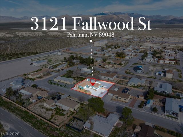 3121 South Fallwood Street, Pahrump, NV 89048