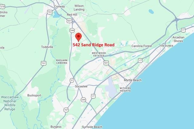 542 Sand Ridge Rd., Conway, SC 29526