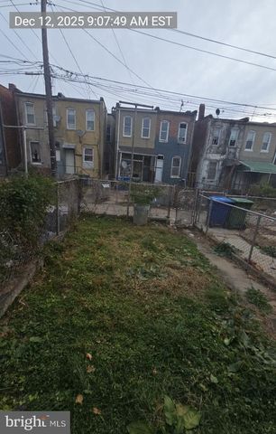 1719 N PAYSON ST, Baltimore, MD 21217