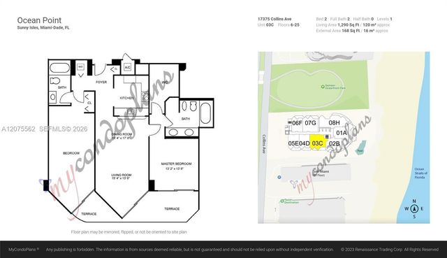 17375 Collins Avenue 2003, Sunny Isles Beach, FL 33160