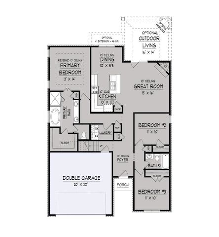 9602 COTTON FEED ST, Cordova, TN 38018