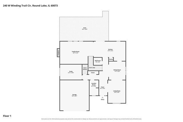 240 W Winding Trail Circle, Round Lake, IL 60073