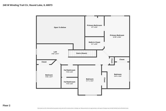 240 W Winding Trail Circle, Round Lake, IL 60073