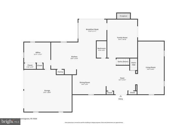 346 N WOODMONT DR, Downingtown, PA 19335