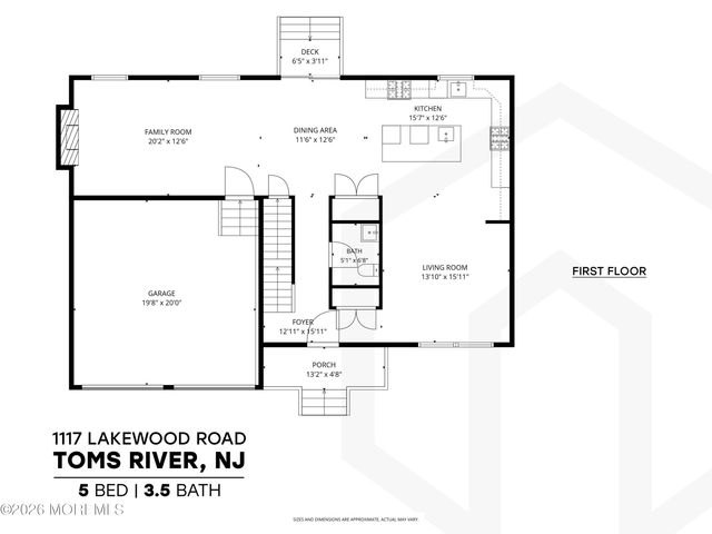 1117 Lakewood Road, Toms River, NJ 08753