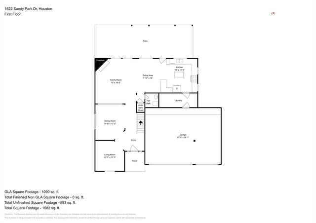 1622 Sandy Park Drive, Houston, TX 77339