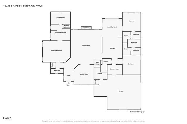 16238 S 43rd Avenue E, Bixby, OK 74008