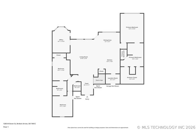 1205 W Dover Street, Broken Arrow, OK 74012