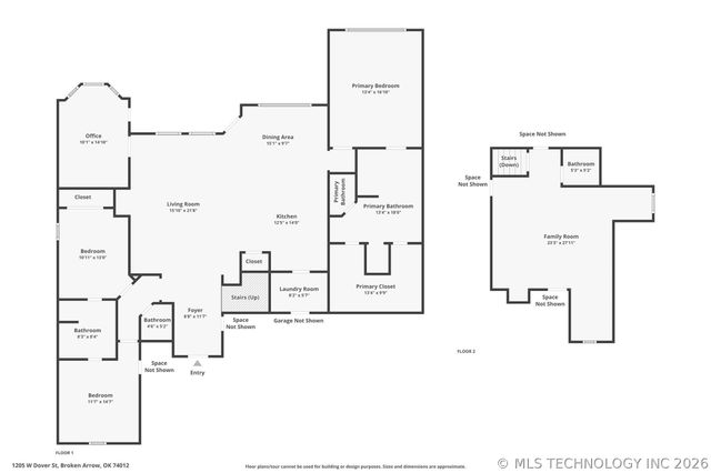 1205 W Dover Street, Broken Arrow, OK 74012