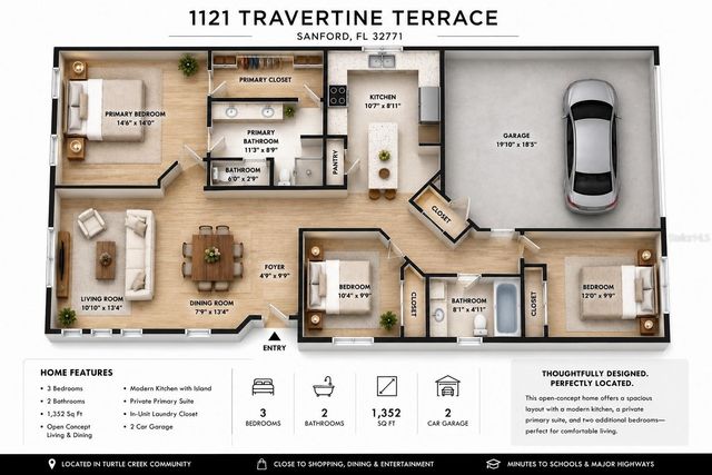 1121 TRAVERTINE TERRACE, Sanford, FL 32771