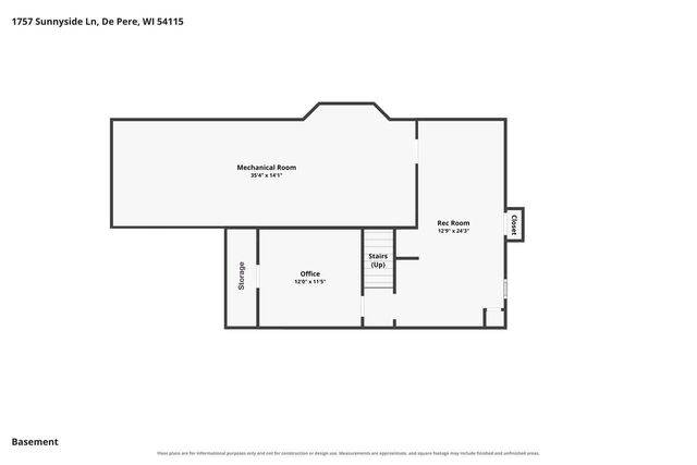 1757 SUNNYSIDE LANE, De Pere, WI 54115
