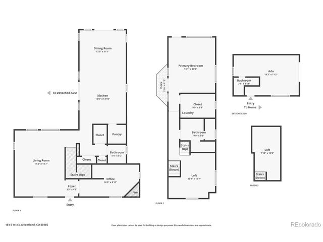 154 E 1st St, Nederland, CO 80466