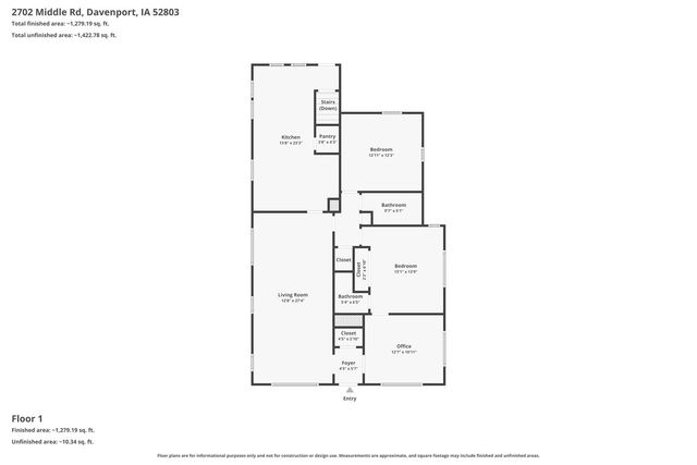 2702 Middle Road, Davenport, IA 52803