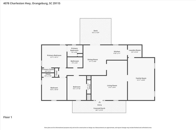 4078 Charleston Highway, Orangeburg, SC 29115