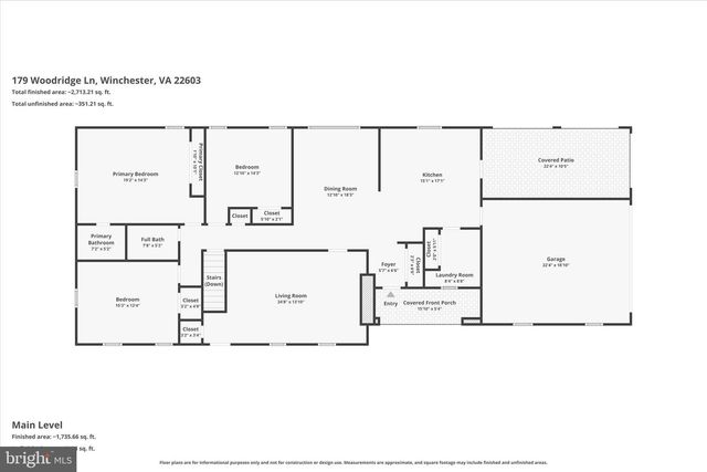 179 WOODRIDGE LN, Winchester, VA 22603
