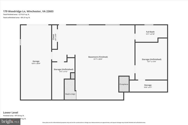 179 WOODRIDGE LN, Winchester, VA 22603