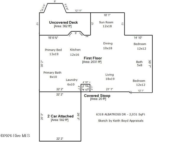 6318 Albatross Drive, New Bern, NC 28560