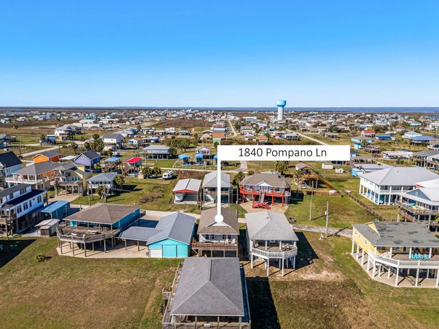1840 Pompano Lane, Crystal Beach, TX 77650