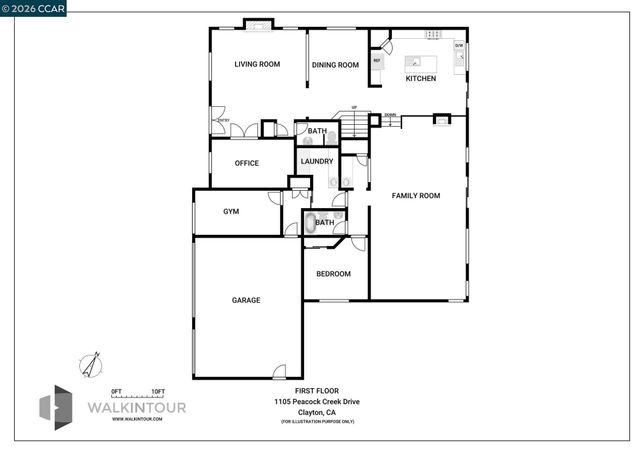 1105 Peacock Creek Drive, Clayton, CA 94517