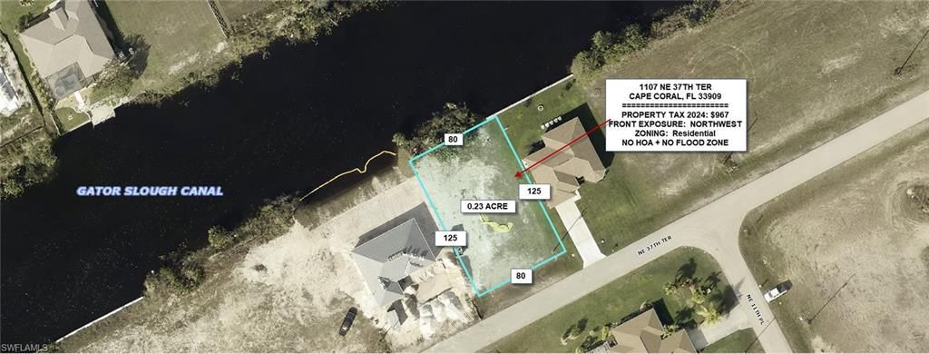 1107 NE 37th TER, CAPE CORAL, FL 33909 — exterior