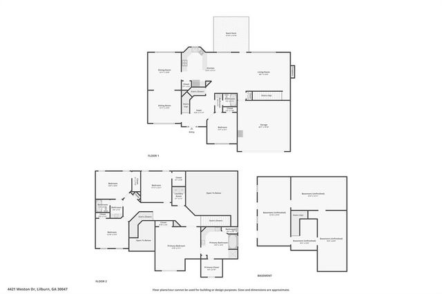 4421 Weston Drive SW, Lilburn, GA 30047