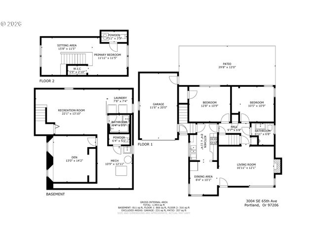 3004 Se 65TH Ave, Portland, OR 97206