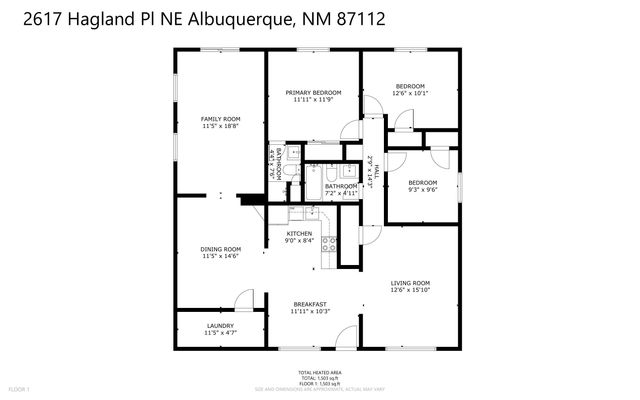 2617 Hagland Place NE, Albuquerque, NM 87112