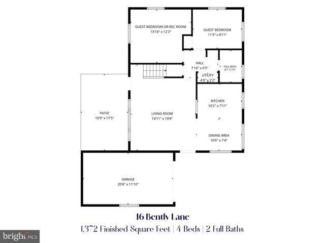 16 BENTLY LN, Willingboro, NJ 08046