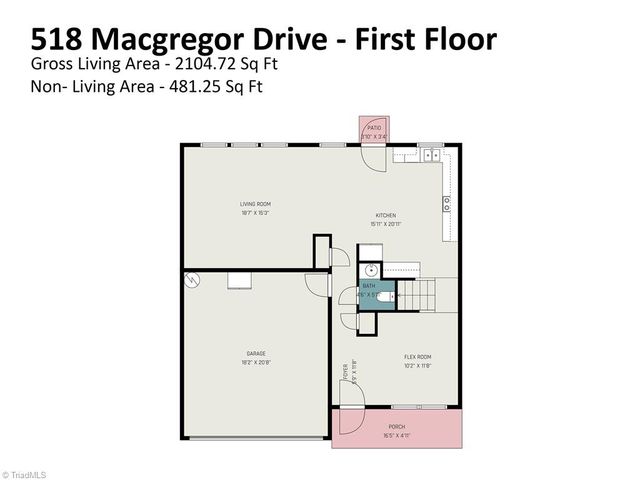 518 Macgregor Drive, Burlington, NC 27217