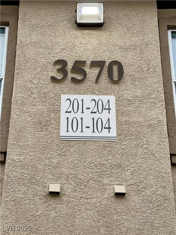 3570 CACTUS SHADOW Street 203, Las Vegas, NV 89129