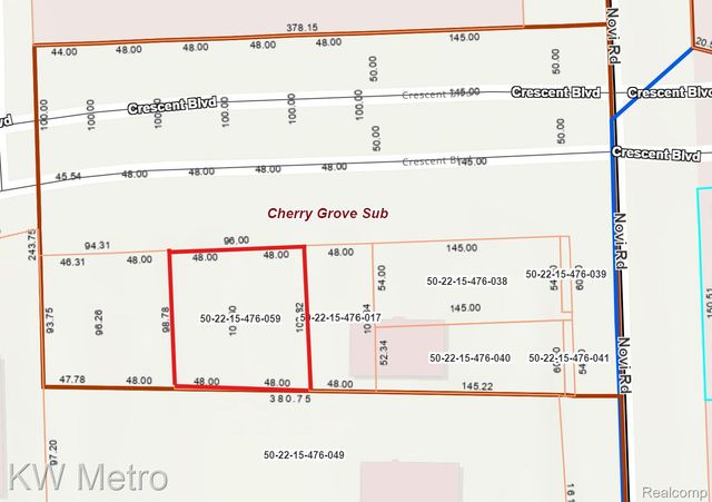 Lot 12,13 Novi Rd, Novi, MI 48375