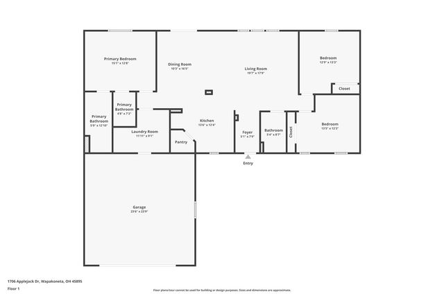 1706 Applejack Drive, Wapakoneta, OH 45895