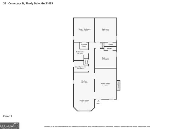 391 Cemetery Street, Shady Dale, GA 31085