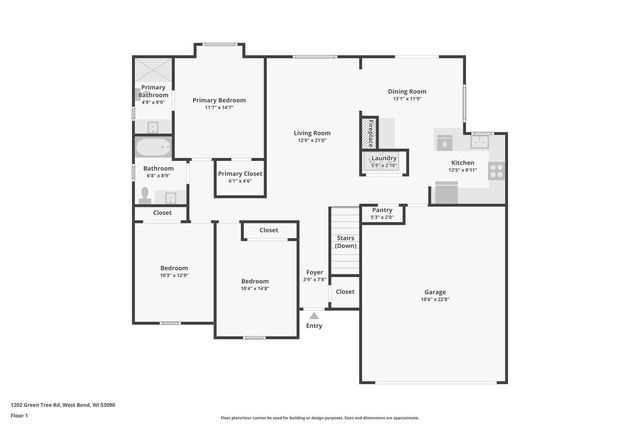 1202 Green Tree ROAD, West Bend, WI 53090