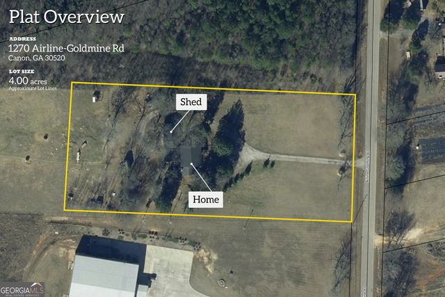 1270 Airline Goldmine Road, Canon, GA 30520