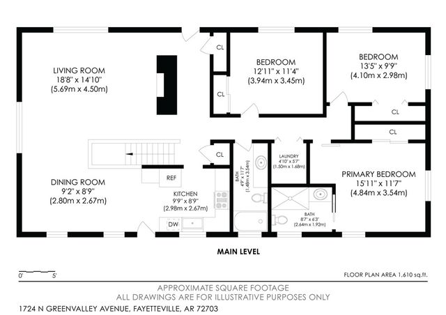 1724 N Greenvalley Avenue, Fayetteville, AR 72703