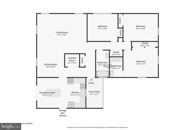 32 MILLBROOK DR, Willingboro, NJ 08046