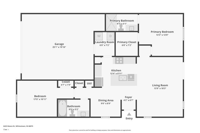 6433 Wasco Drive, Whitestown, IN 46075