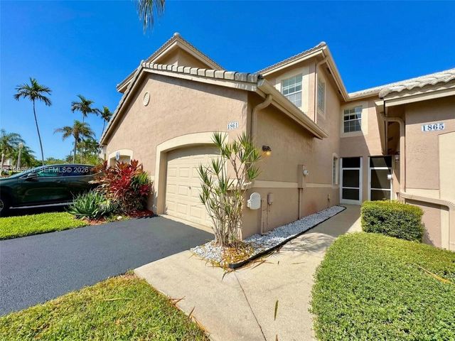 1861 Salerno Cir 1861, Weston, FL 33327