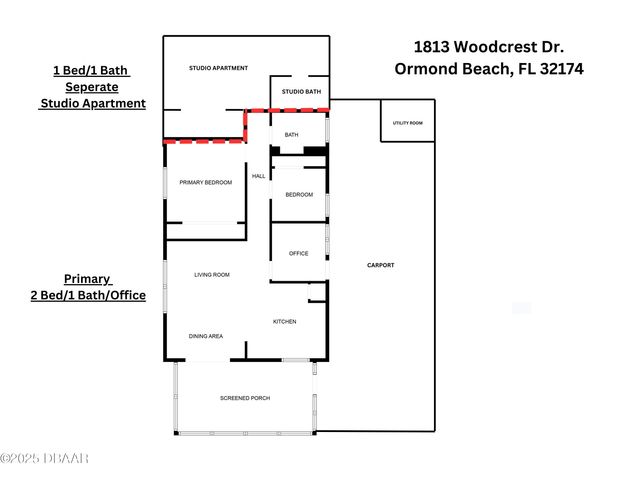 1813 Woodcrest Drive, Ormond Beach, FL 32174
