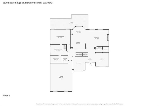 5620 Battle Ridge Drive, Flowery Branch, GA 30542