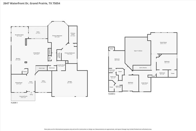 2647 Waterfront Drive, Grand Prairie, TX 75054