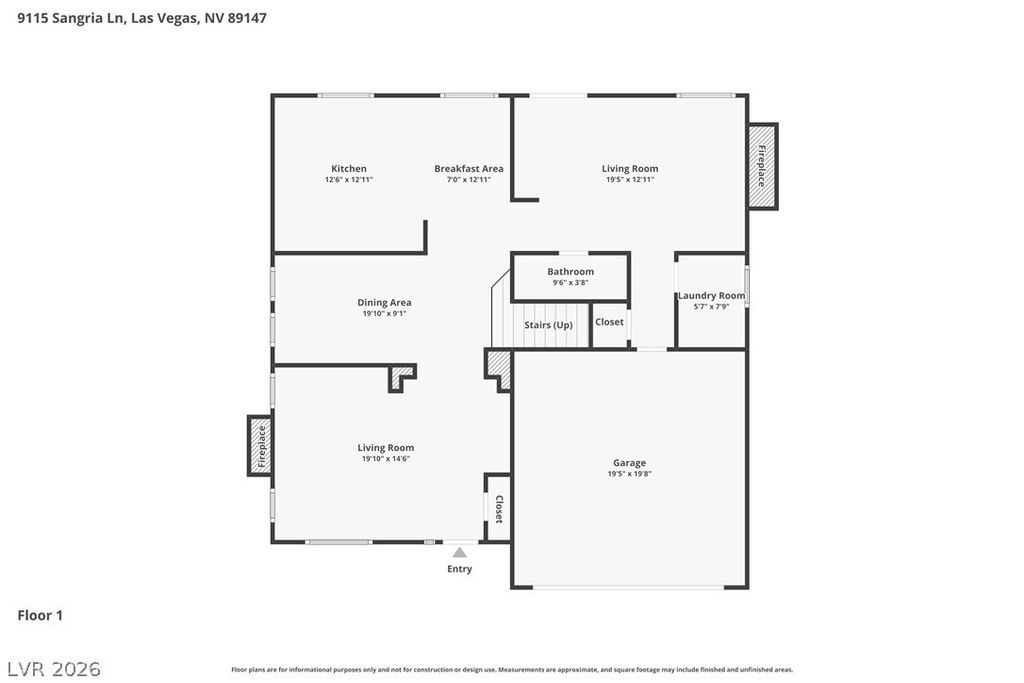 Image 36 of property listing at 9115 Sangria Lane, Las Vegas, NV 89147