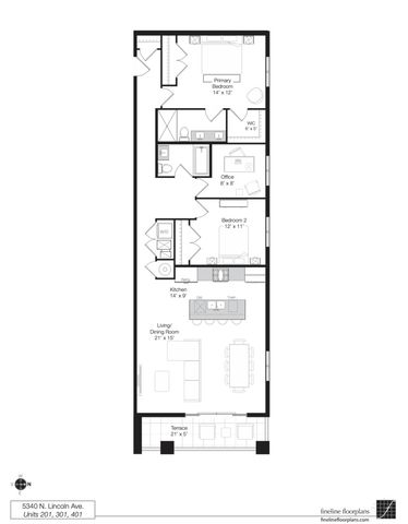 5340 N Lincoln Avenue 201, Chicago, IL 60625