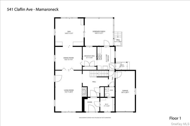 541 Claflin Avenue, Mamaroneck, NY 10543
