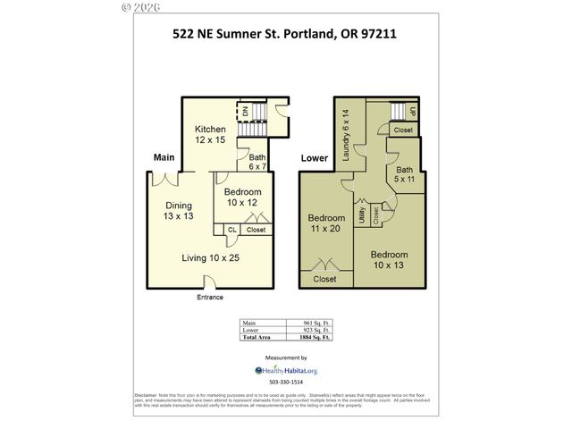 522 Ne SUMNER St, Portland, OR 97211