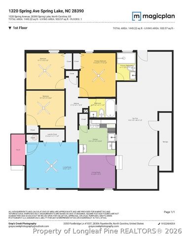 1320 Spring Avenue, Spring Lake, NC 28390
