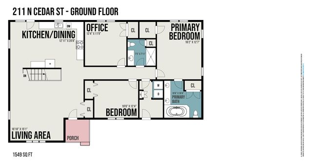 211 N Cedar Street, Evart, MI 49631