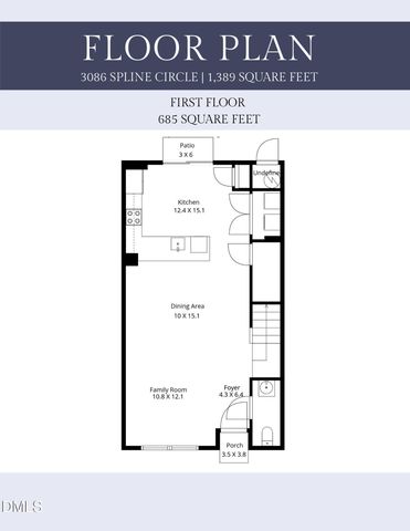 3086 Spline Circle, Raleigh, NC 27610