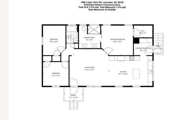 1696 Logan Terry Road, Lancaster, SC 29720